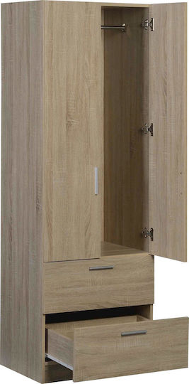 Ușă dublă Dulap de Haine Wilson 2ds Leuko 60x45x180cm