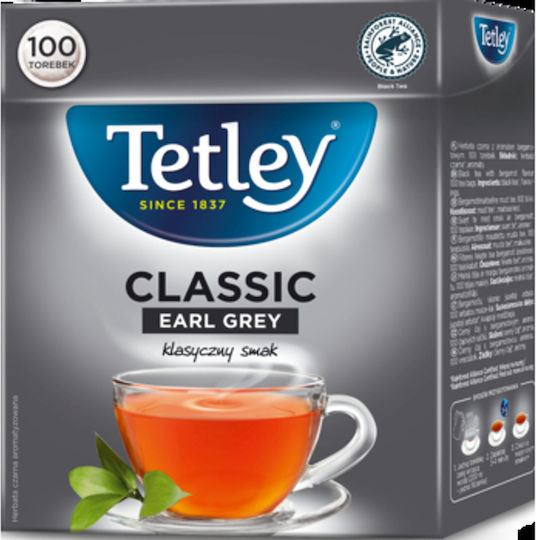 Tetley Negru Ceai 30 Pungi 1.5gr 1buc