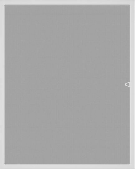 vidaXL Fixed White Window Mosquito Net Made of Fiberglass 150x130cm
