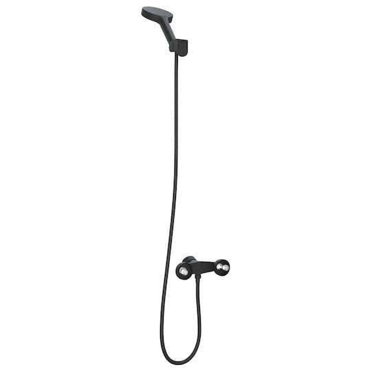 vidaXL Handheld Showerhead with Hose