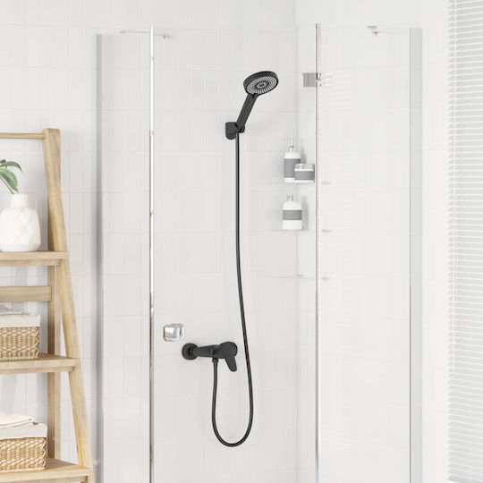 vidaXL Handheld Showerhead with Hose