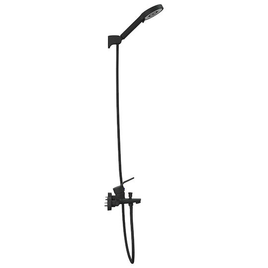 vidaXL Handheld Showerhead with Hose