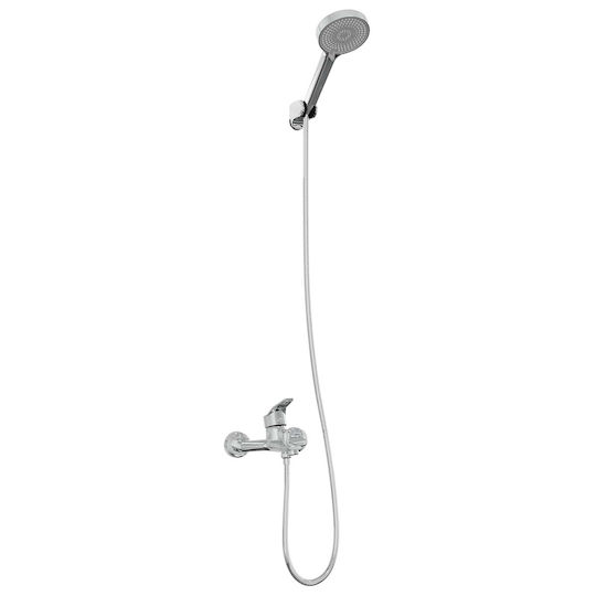 vidaXL Handheld Showerhead with Hose