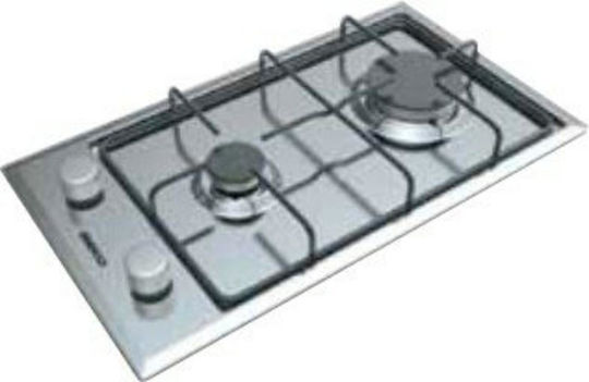 Beko Domino Εστία Υγραερίου Αυτόνομη Inox 30x51εκ. Ασημί