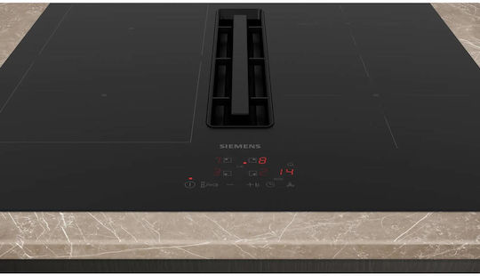 Siemens Plită cu Inducție Autonom cu Hota 59.2x52.2εκ.