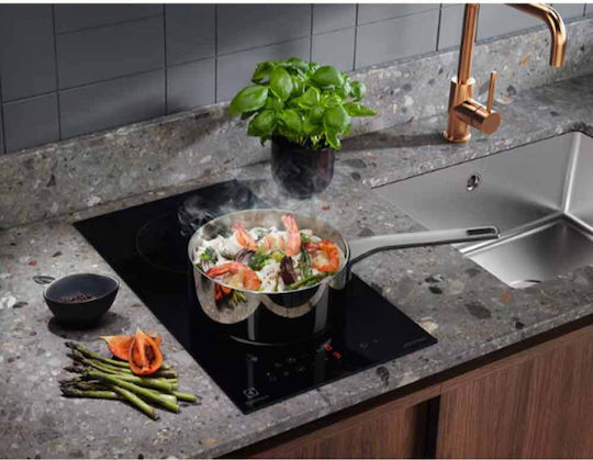 Electrolux Domino Induction Cooktop Autonomous with Child Lock Function 52x29εκ.