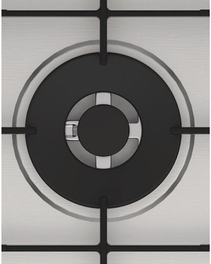 Whirlpool Автономен Inox 73x51εκ.
