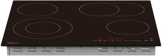 Tesla Ceramic Autonomous Cooktop With Lock Mode 58.9x51.9cm