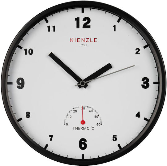 Kienzle Wanduhren Schwarze Ø30cm