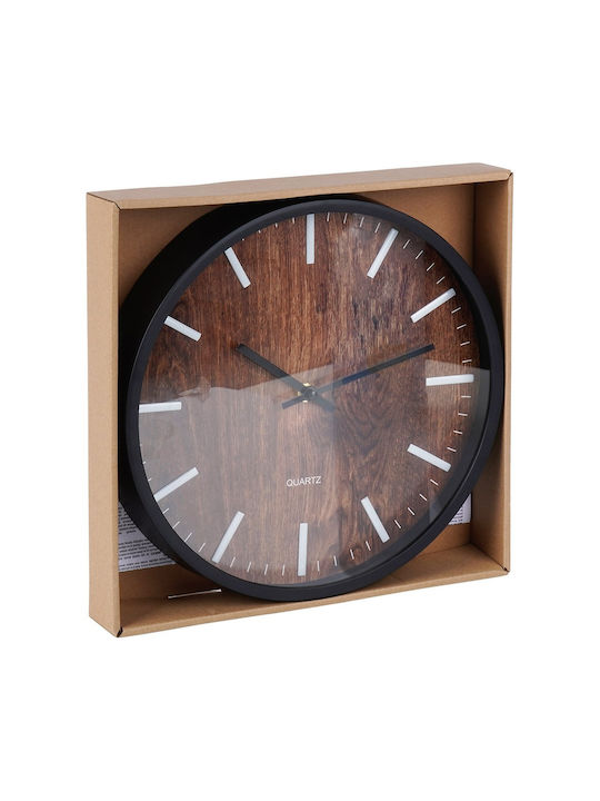 Wanduhr Hölzernes Braun Ø30cm