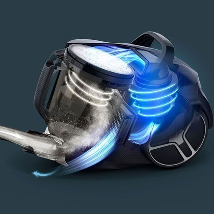 Rowenta RO4B36EA Прахосмукачка 900W С контейнер 2.5лт Сив