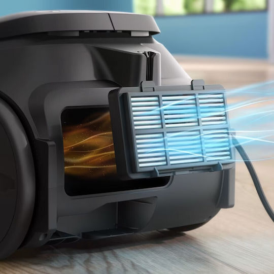 Philips Xd1111/10 Aspirator 750W cu Sac 3lt Roșie