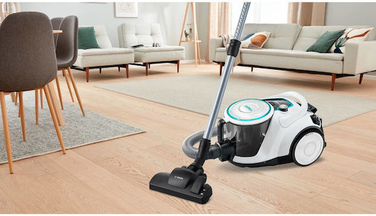 Bosch BGC41XHYG Aspirator 700W cu bol 2.4lt Albă