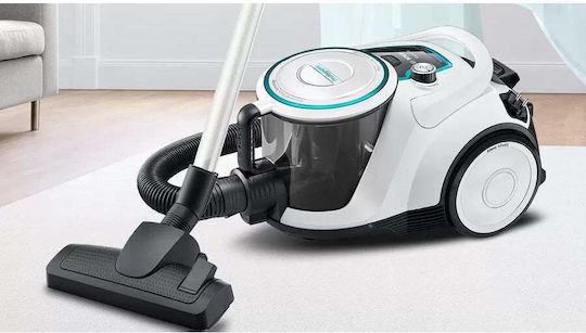 Bosch BGS41HYG1 Прахосмукачка 550W С контейнер 2.4лт Бяла