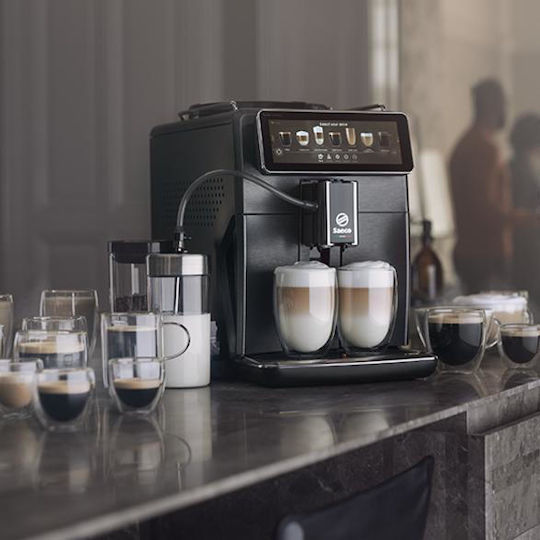 Saeco Xelsis Automatische Espressomaschine 1500W Druck 15bar mit Mahlwerk Gray