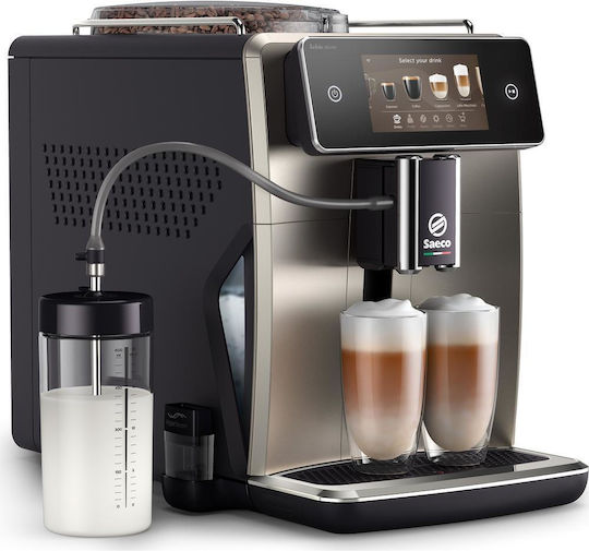 Saeco Xelsis Automatische Espressomaschine 1500W Druck 15bar mit Mahlwerk Gray