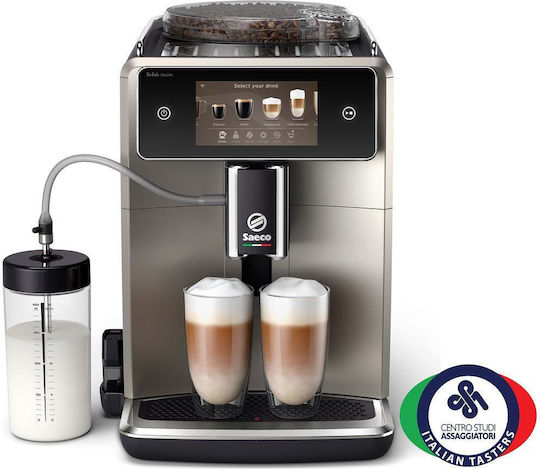 Saeco Xelsis Automatische Espressomaschine 1500W Druck 15bar mit Mahlwerk Gray