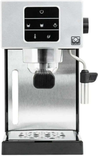 Briel A3 Μηχανή Espresso 1000W Πίεσης 20bar Μαύρη