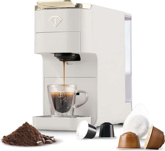 Berlinger Haus Espresso Coffee Machine 1545W Pressure 20bar Beige FTV-0158