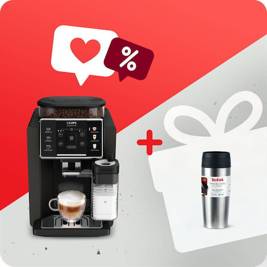 Krups Sensation 1450W с мелачка Черна