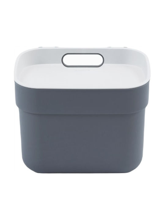 Curver Coș de Gunoi Plastic Gri 5lt 1buc