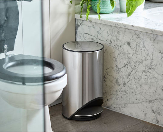 Joseph Joseph Waste Bin Stainless Steel with Pedal Gray 10lt