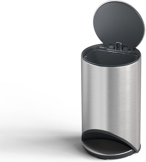 Joseph Joseph Waste Bin Stainless Steel with Pedal Gray 10lt