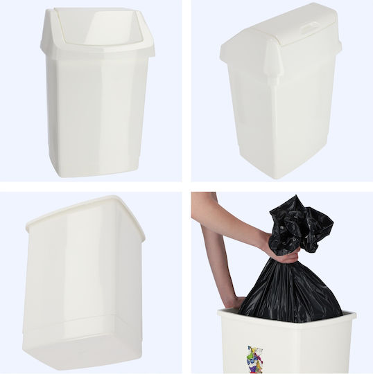 Curver Tilt Basket “click-it” 50l White