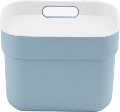 Keter Plastic Waste Bin Grey-Blue 5L