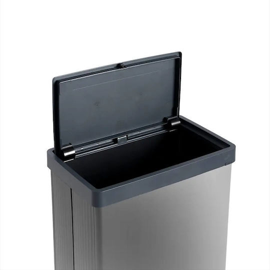 Curver Verto Recycling Mülleimer Kunststoff Push Rosa 54lt