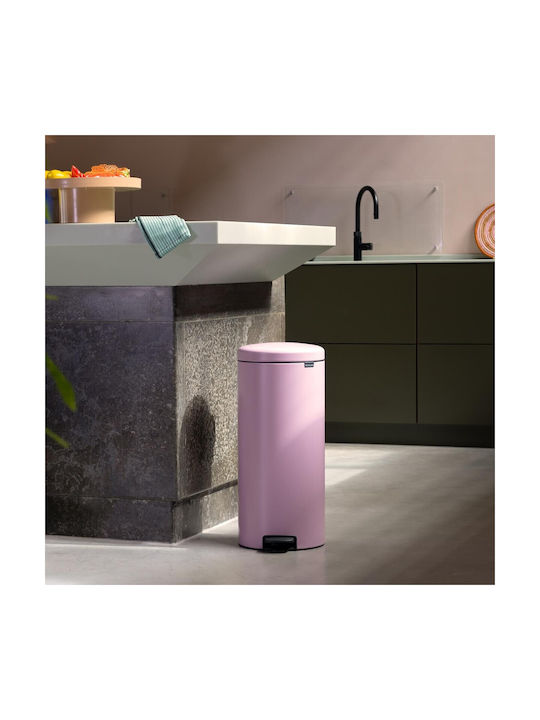 Brabantia Newicon Coș de Gunoi Plastic Roz 30l