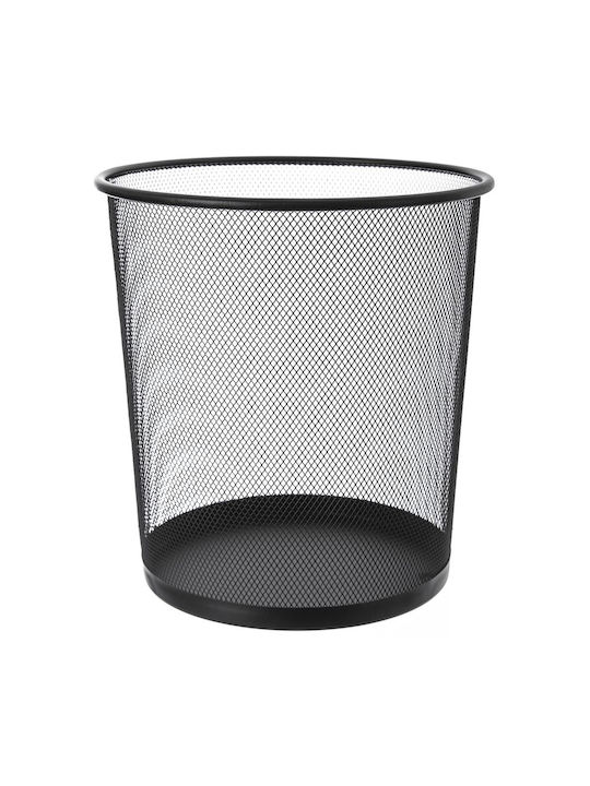 Orion Plastic Waste Bin Black 26x28x28cm
