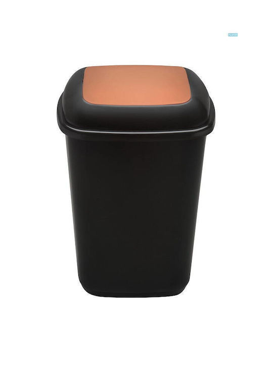 Plafor Waste Bin Recycling Plastic Black 28lt 1pcs