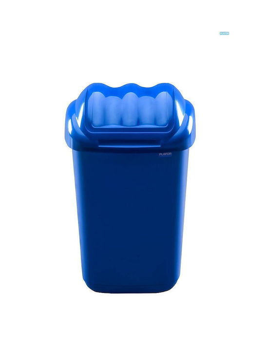 Plafor Abfalleimer Recycling Kunststoff Blau 15Es 1Stück
