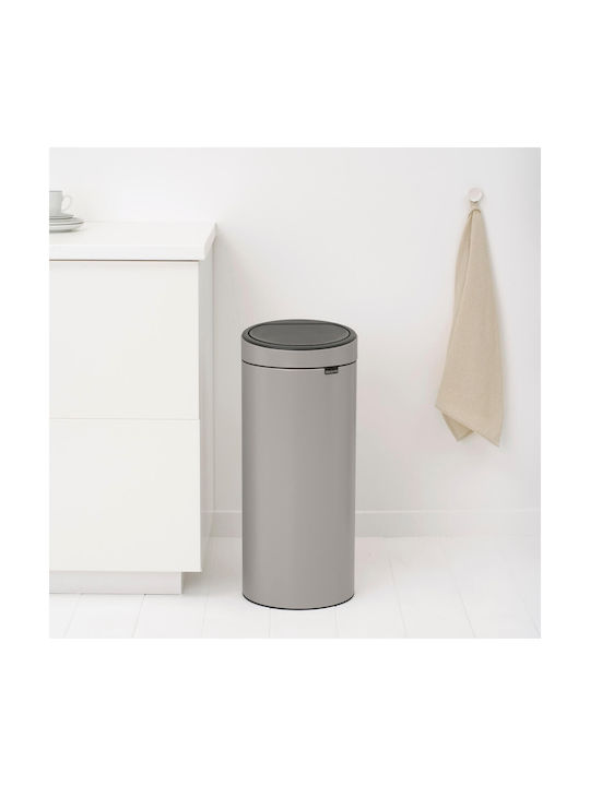 Brabantia Brabantia Kunststoff Mülleimer Grau 30lt