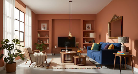 Beige Side Coffee Table