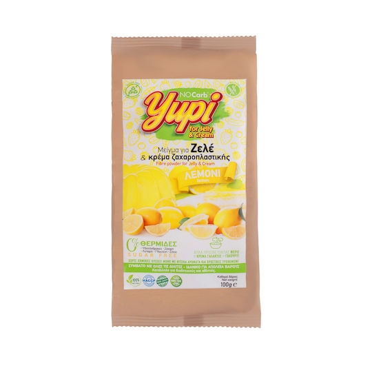 NoCarb Bio-Produkt Mischung für Zele Zuckerfrei mit Geschmack Vanille Glutenfrei 100gr