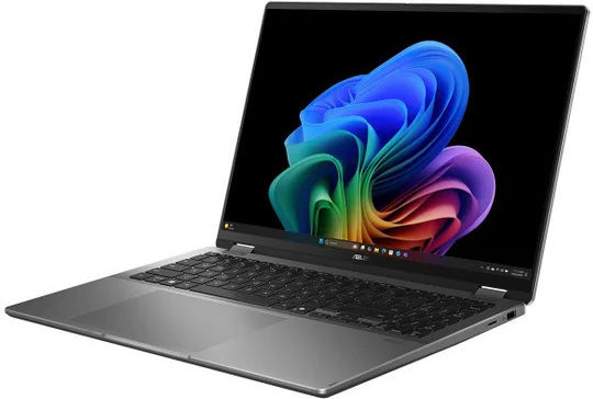 Asus Vivobook 16 Flip 2-in-1 16" OLED FHD+ Touchscreen (Ultra 9-386H/32GB/1TB SSD/W11 Home) (US Keyboard)