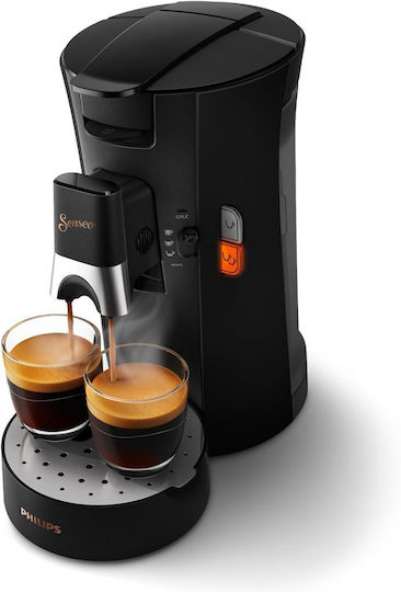 Philips Senseo Kapsel-Kaffeemaschine Senseo Druck 1bar Schwarz