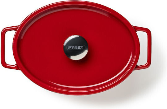 Pyrex Tiefer Topf aus Gusseisen 5.8Es / 28cm