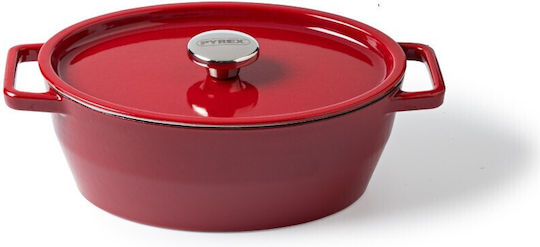 Pyrex Tiefer Topf aus Gusseisen 5.8Es / 28cm