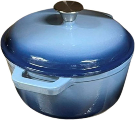 ArtGaz Tiefer Topf aus Gusseisen 2.6Es / 24cm