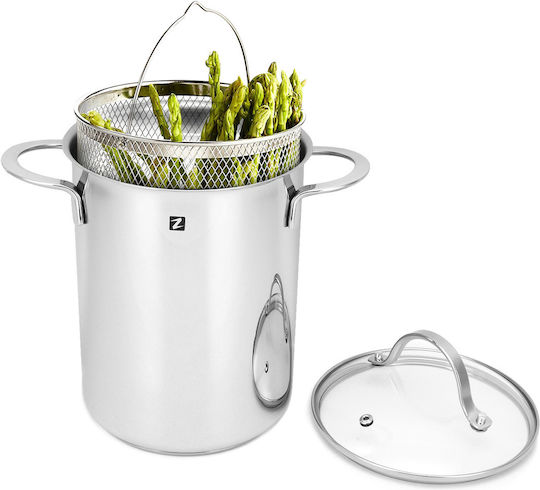 Zokura Βαθιά Ανοξείδωτη Κατσαρόλα 4.2lt / 16cm