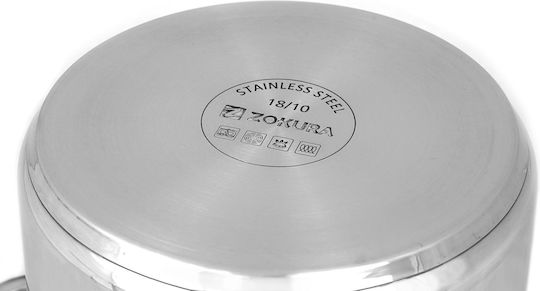 Zokura Ανοξείδωτη Κατσαρόλα Μαρμίτα 6lt / 22cm