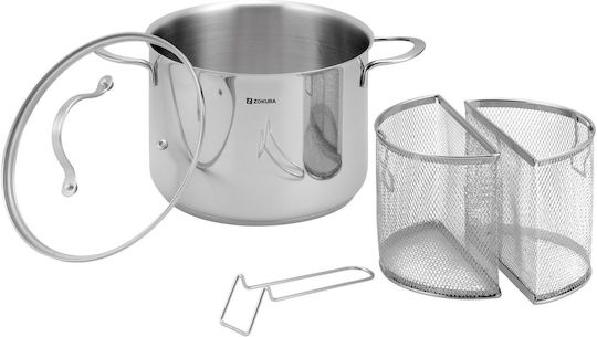Zokura Ανοξείδωτη Κατσαρόλα Μαρμίτα 6lt / 22cm
