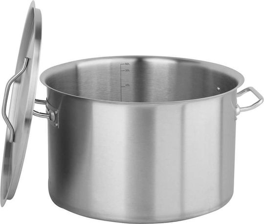 Yato Tiefer Edelstahl-Topf 58Es / 30cm
