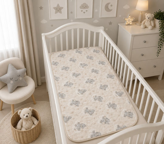Kamtex Baby Wickeltuch für Kinderzimmer 100x115cm