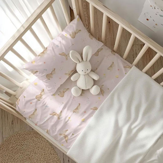 Borea Cot Blanket Blush 110x140cm Borea Cot Blanket Blush 110x140cm