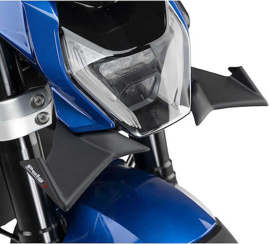 Front Naked Spoilers Matt Black Bmw R1300r '25-'26 22821j Puig