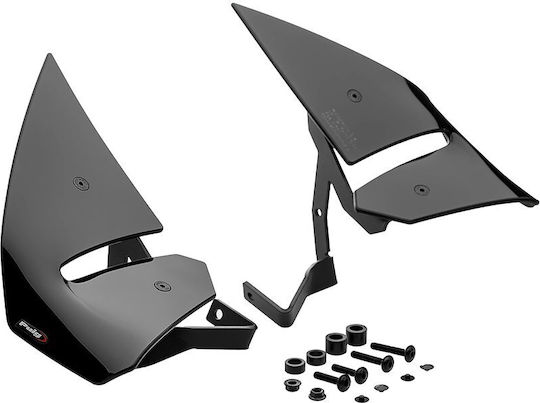 Side Spoilers D12 Black Honda X-adv '25-'26 22604n Puig